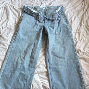 Fashion Nova Light Blue Flare Jeans. *worn once or twice *